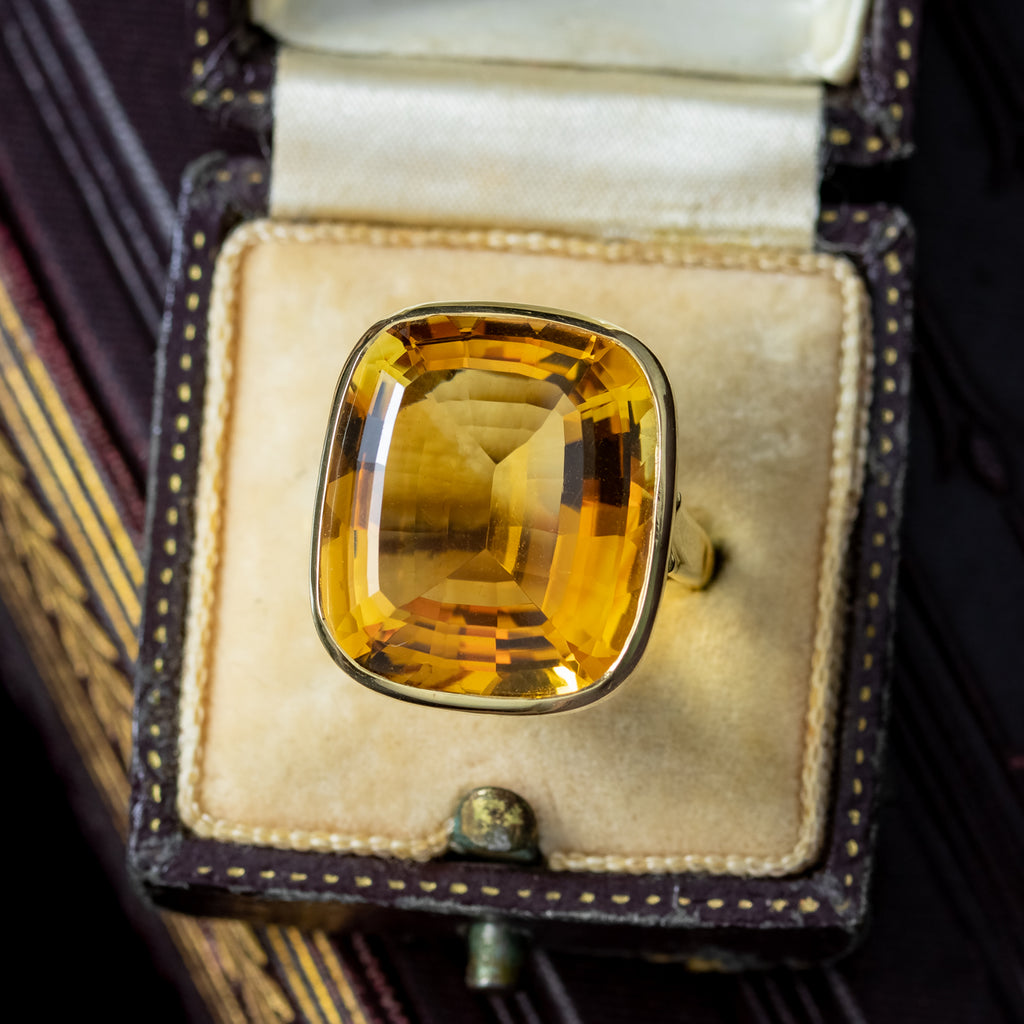 Citrine-Ring