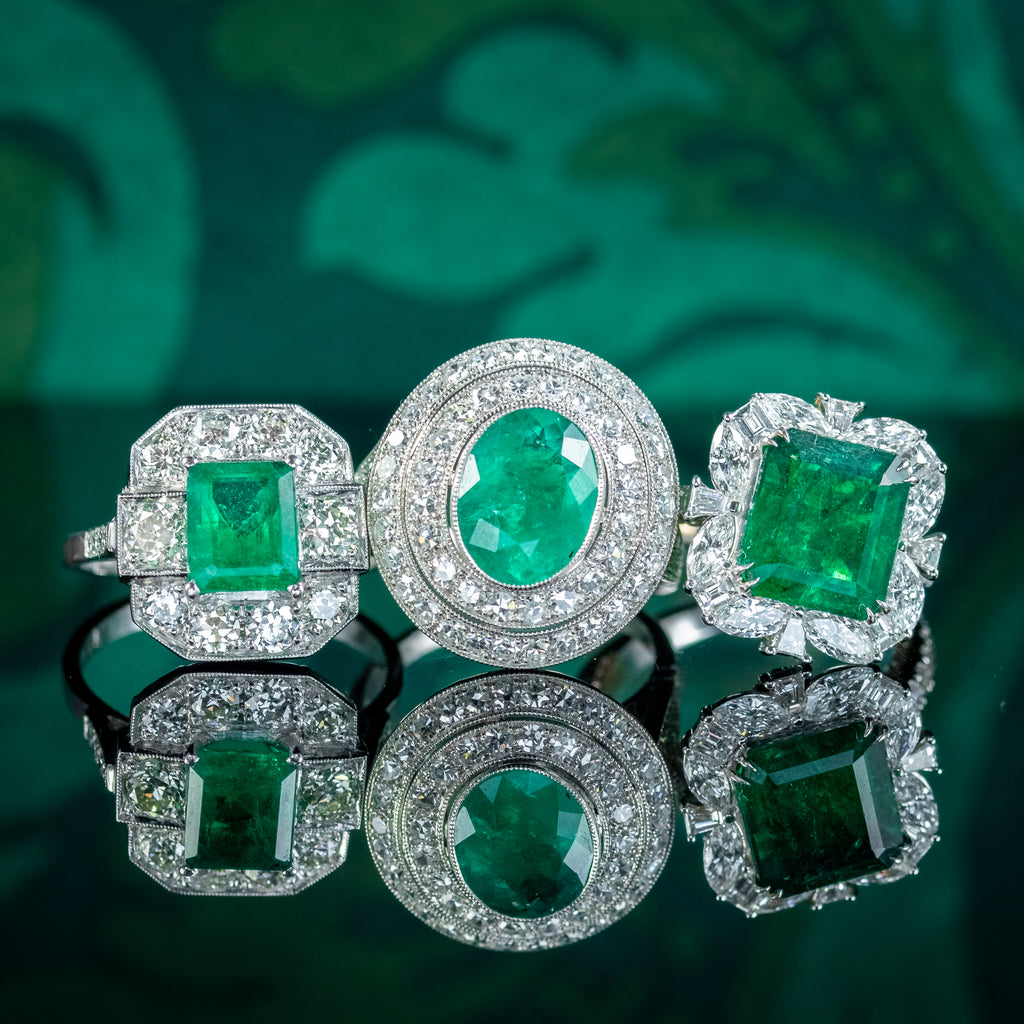 Three-Emerald-Diamond-Rings