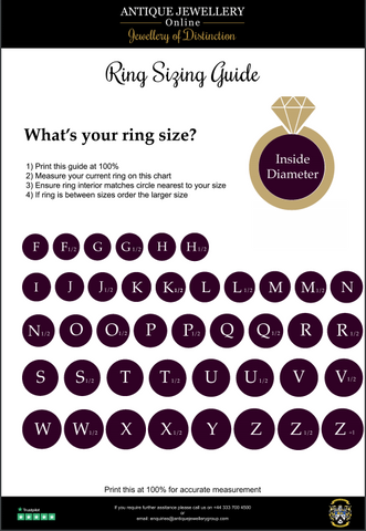 How to Measure Ring Size - Ring Size Chart - MOSUO Fine Jewelry