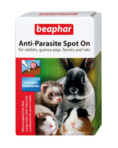 Beaphar Anti-Parasite Spot On For Rabbit, Guinea Pigs, Ferrets And Rats