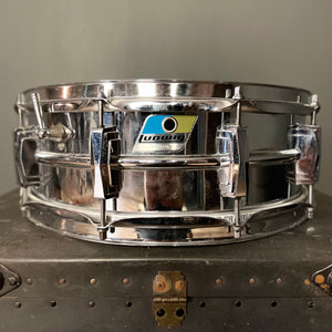 VINTAGE 1970's Ludwig 5x14 LM400 Supraphonic Snare Drum – Badges