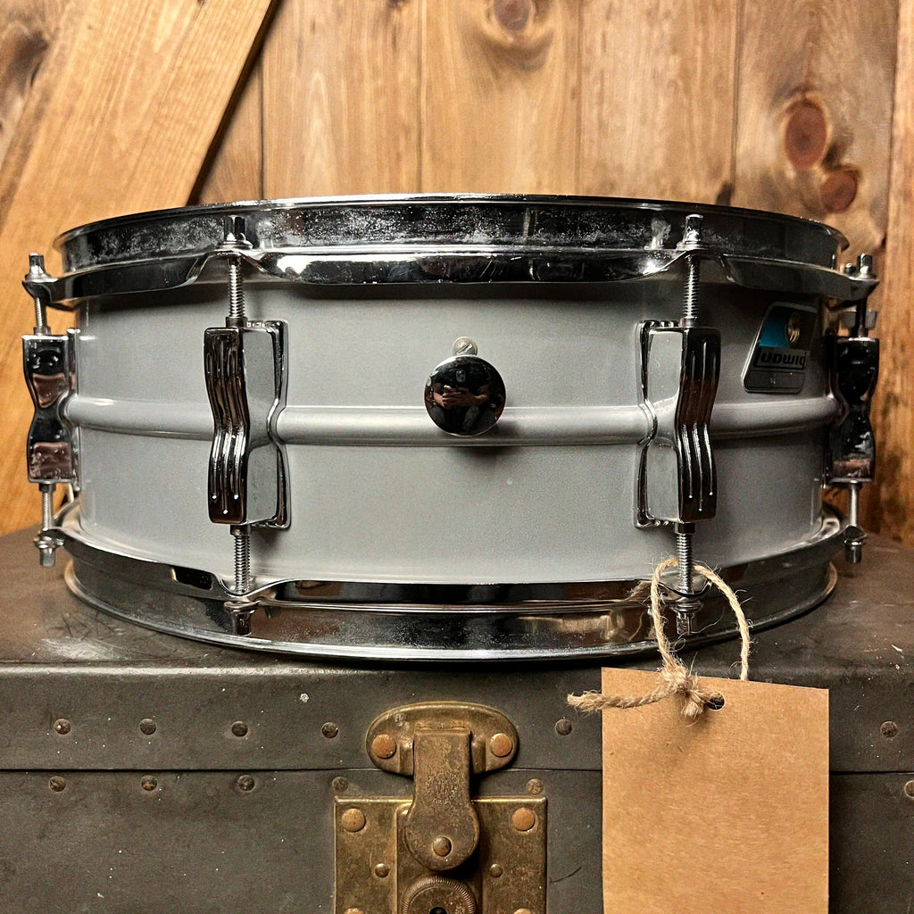 VINTAGE 1970's Ludwig 5x14 No. 404 Acrolite Snare Drum – Badges