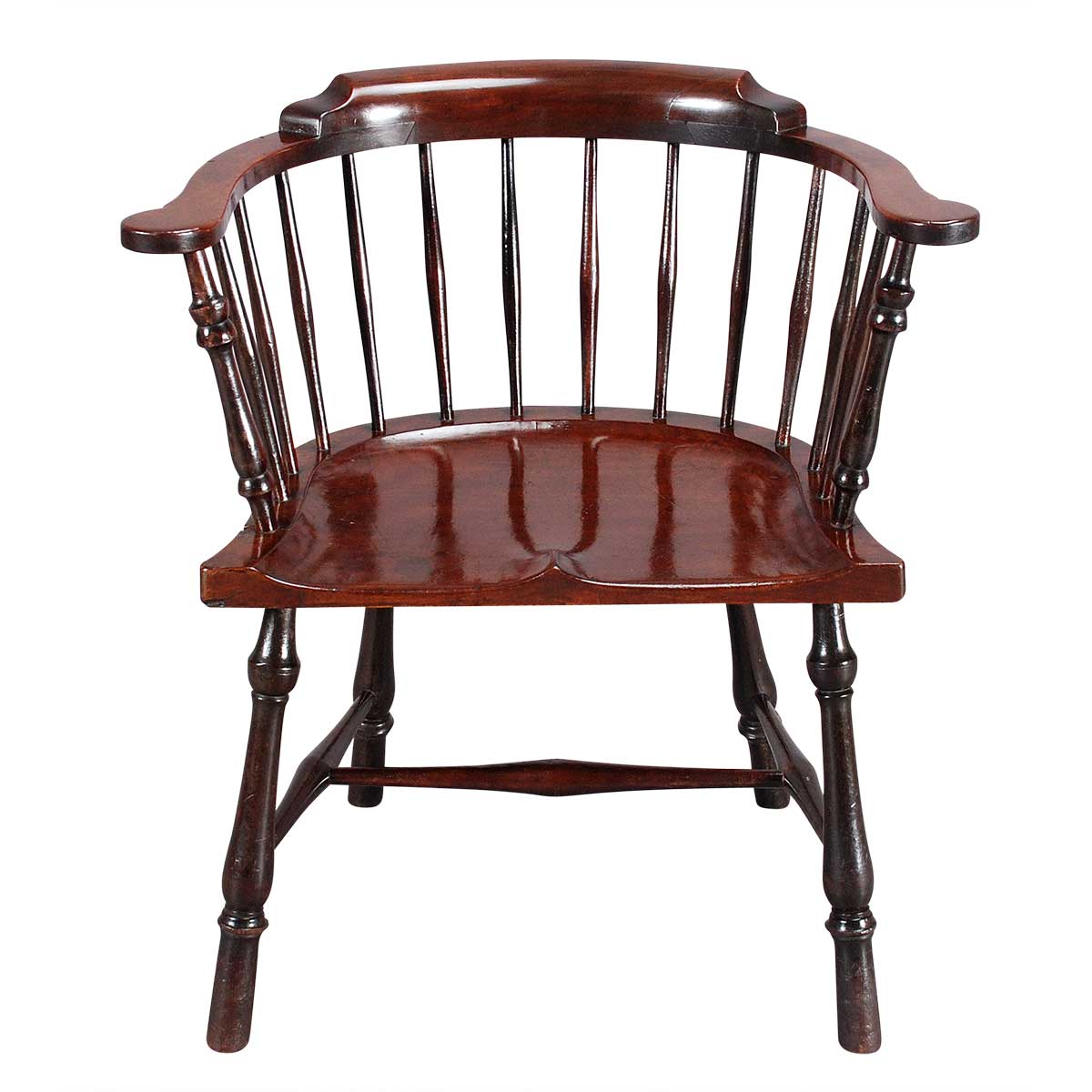 mahogany windsor chair