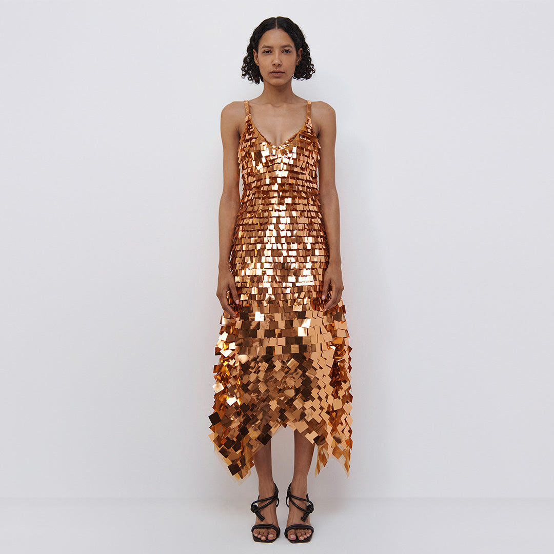 Indra Sequin Midi Dress | Jonathan Simkhai