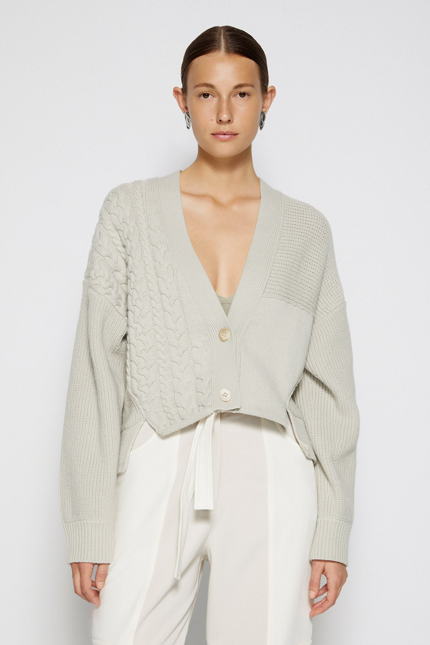 Penny Patchwork Cardigan | Jonathan Simkhai