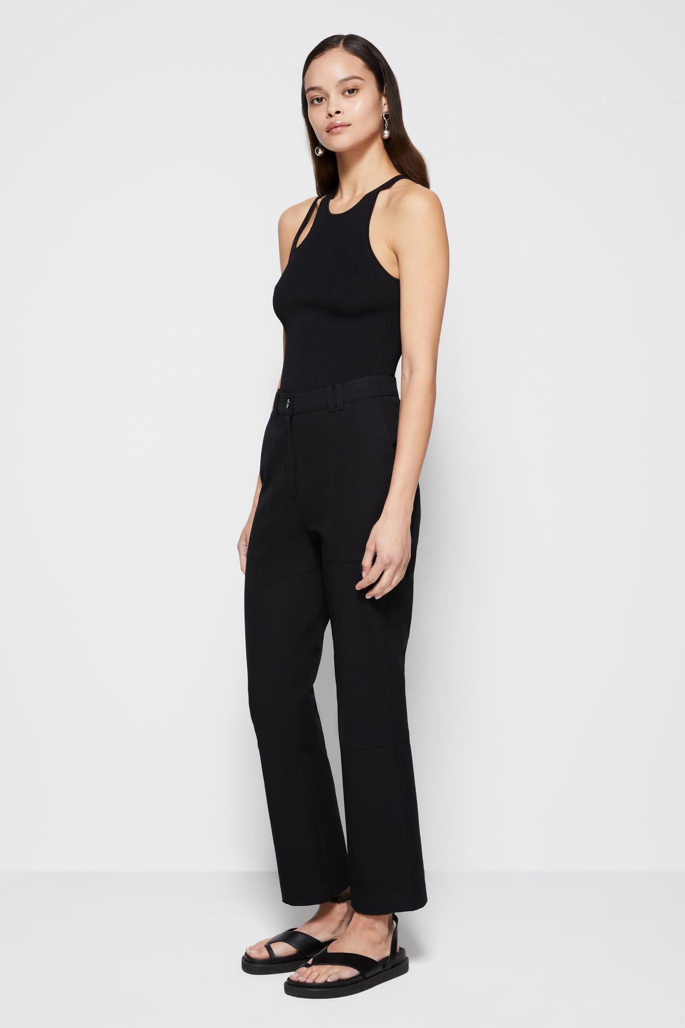 Jesslyn Cropped Pant | Jonathan Simkhai