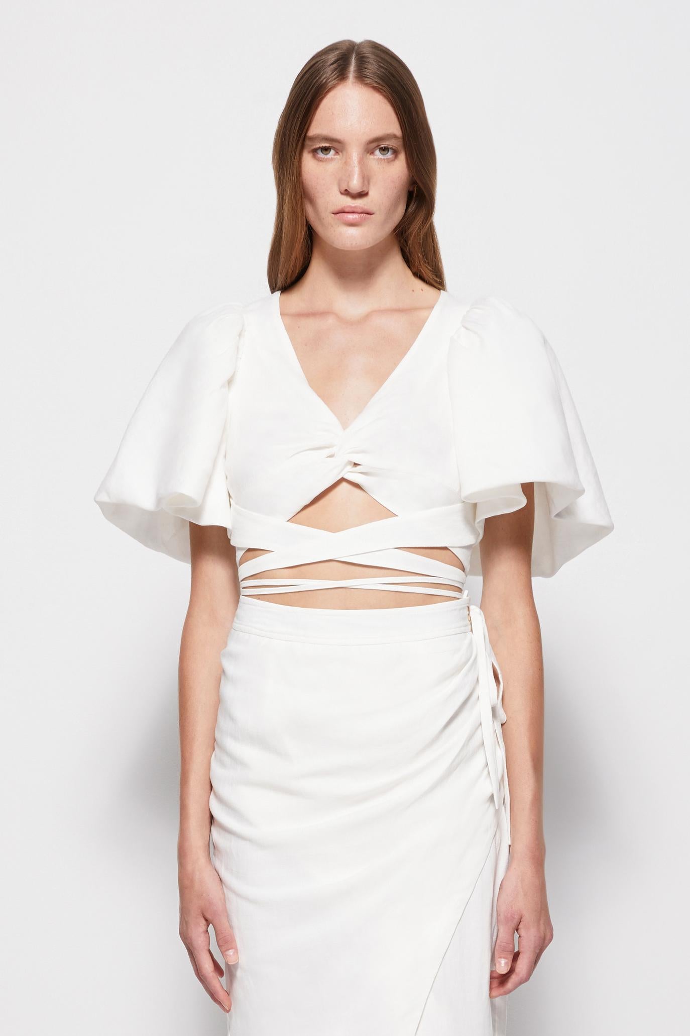 Sadie Linen Top | Jonathan Simkhai