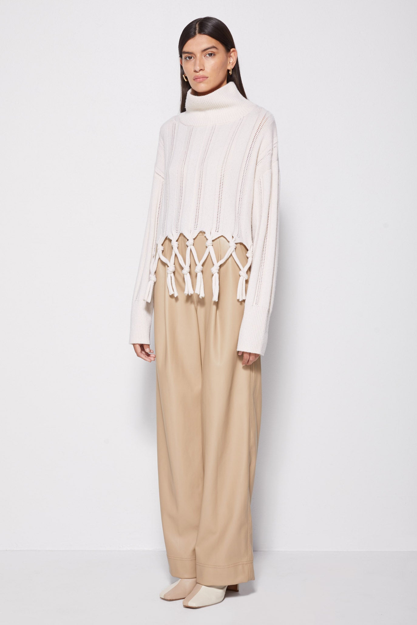 Josephine Tassel Turtleneck