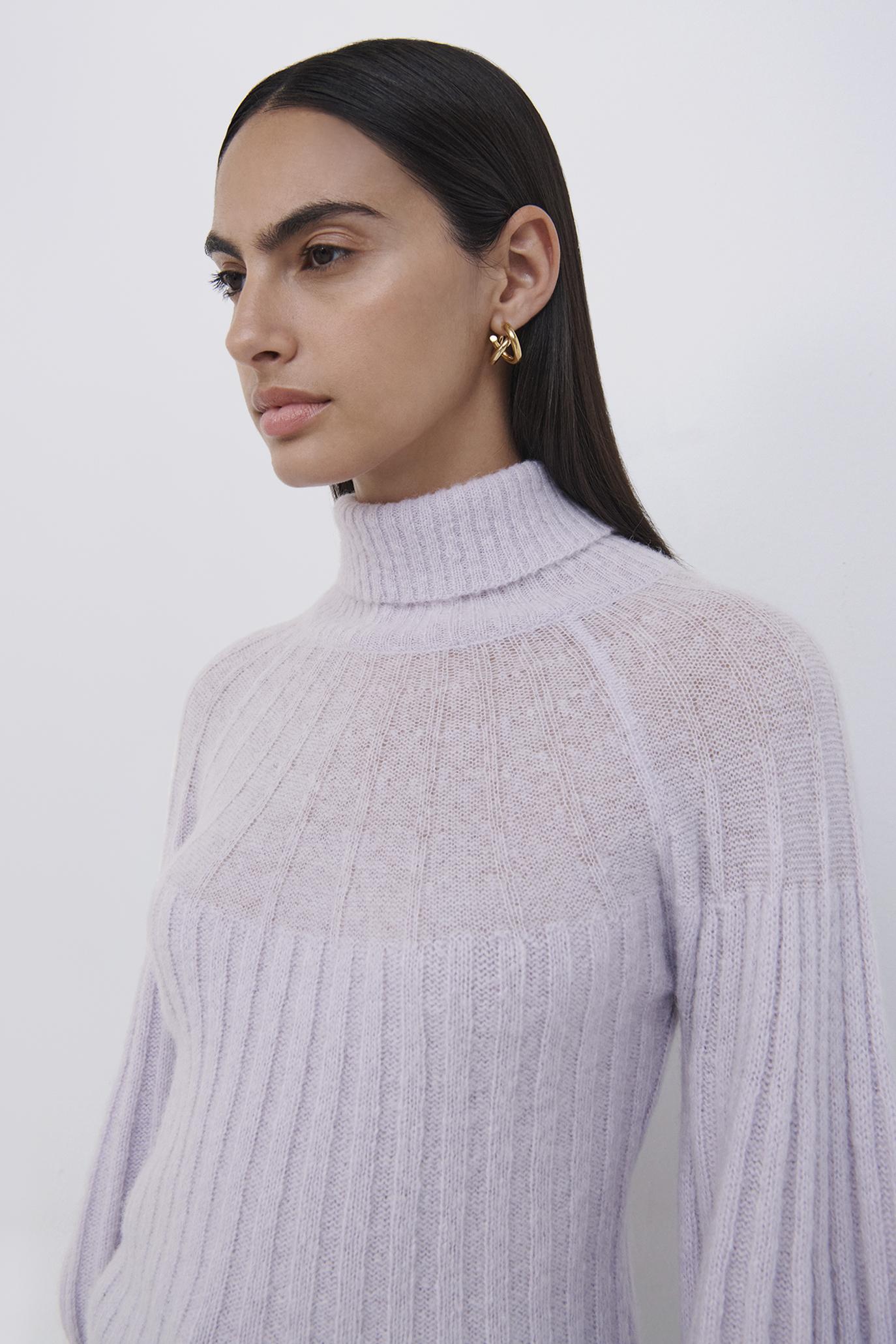 Rachel Sheer Alpaca Turtleneck | Jonathan Simkhai