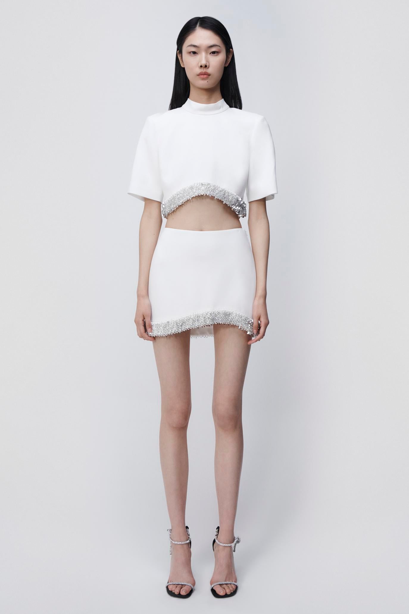 Dua Embellished Mini Skirt | Jonathan Simkhai