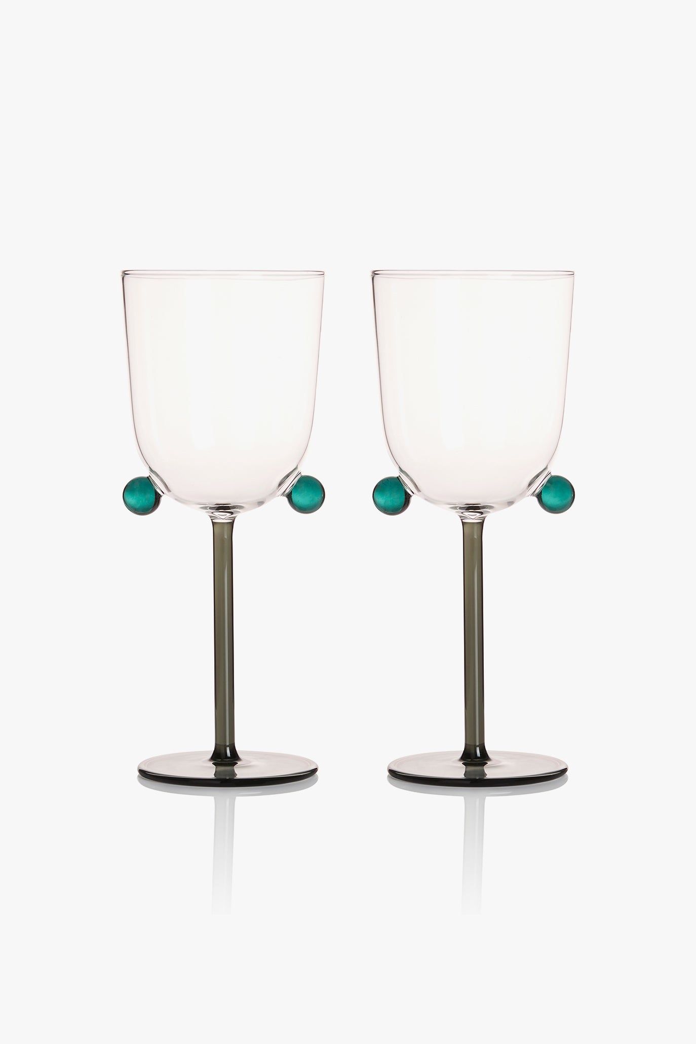 Jonathan Simkhai Pompom Wine Glass In Grey Combo