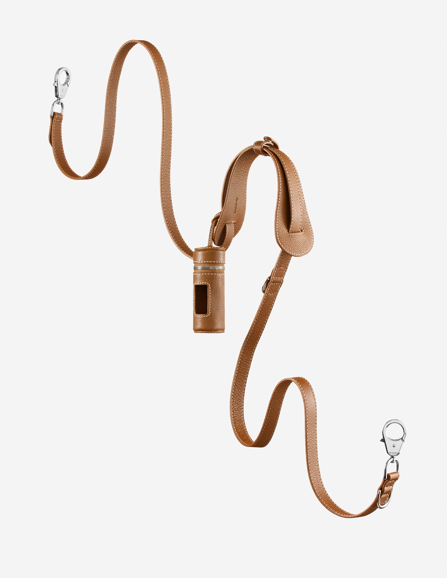 The Tascher Luxury Leather Dog Leash PAGERIE