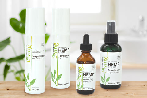 Living Hemp organic hemp products for health and wellness
