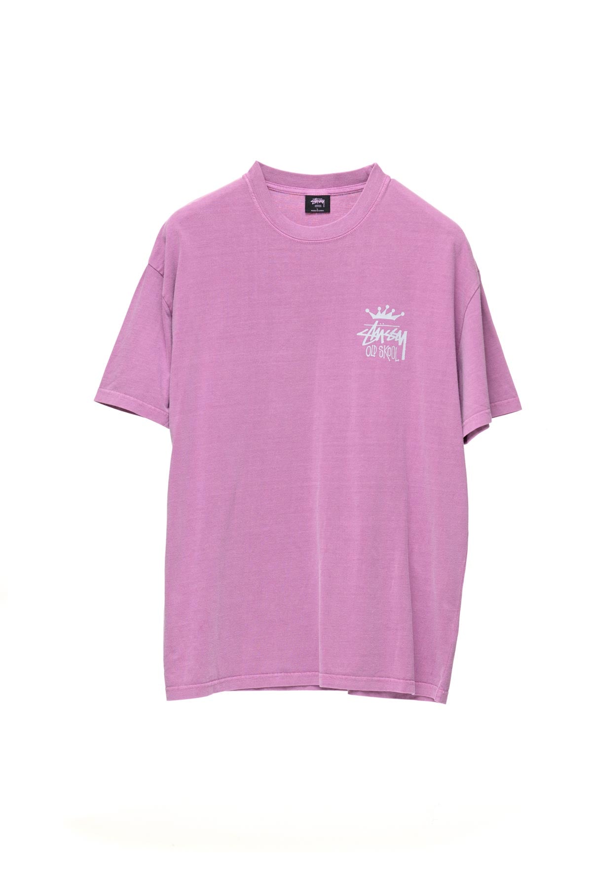 stussy angel 50-50 ss tee 黒 S-