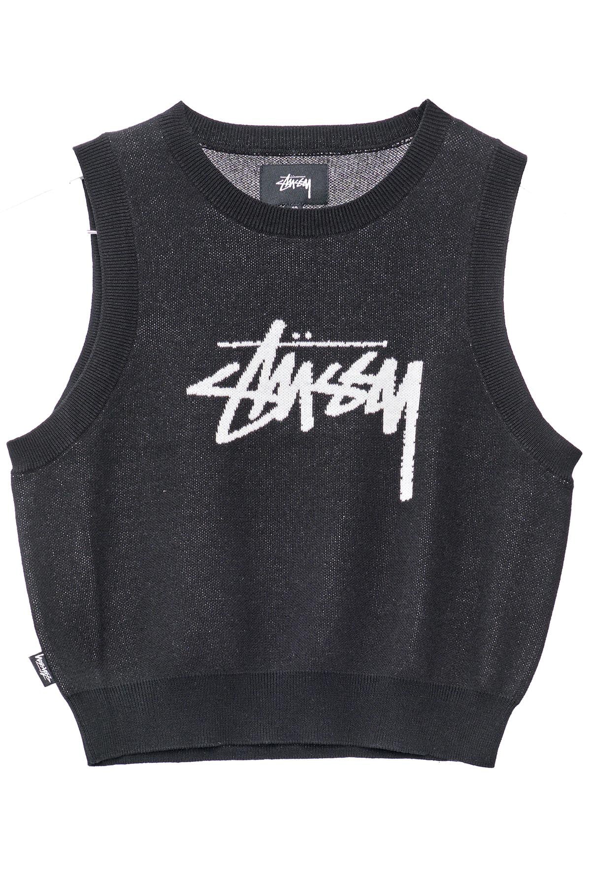 STUSSY SWEATER VEST KNIT XL 日本未発売 mxmf.com.mx