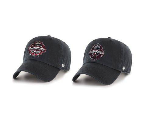 Men's Legacy Athletic Black Georgia Bulldogs College Football Playoff 2022  National Champions Hex Patch Adjustable Trucker Hat