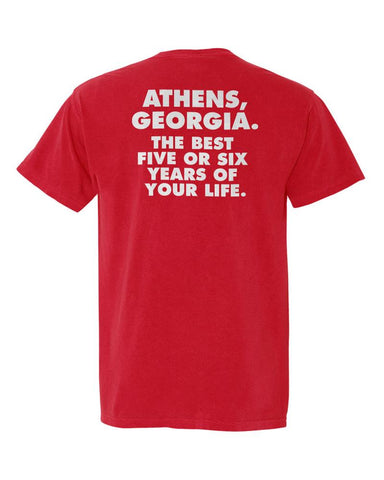 47 Brand GEORGIA T-Shirt- RED – The Red Zone- Athens, GA