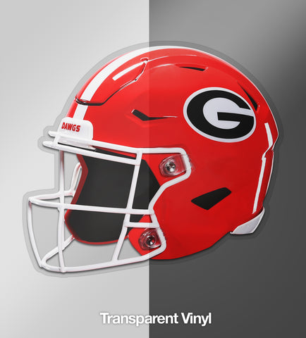 UGA Uga X Mascot Sticker - Clear Vinyl – The Red Zone- Athens, GA