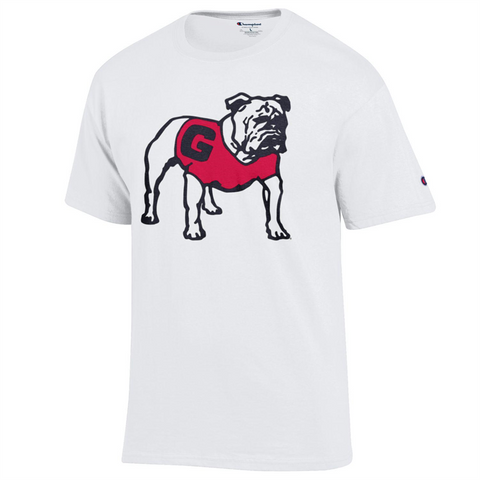 University of Georgia Bulldogs Swimming T-Shirt | Champion Products | Scarlet Red | XLarge