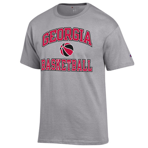 University of Georgia Bulldogs Cheerleading T-Shirt | Champion Products | Scarlet Red | Small