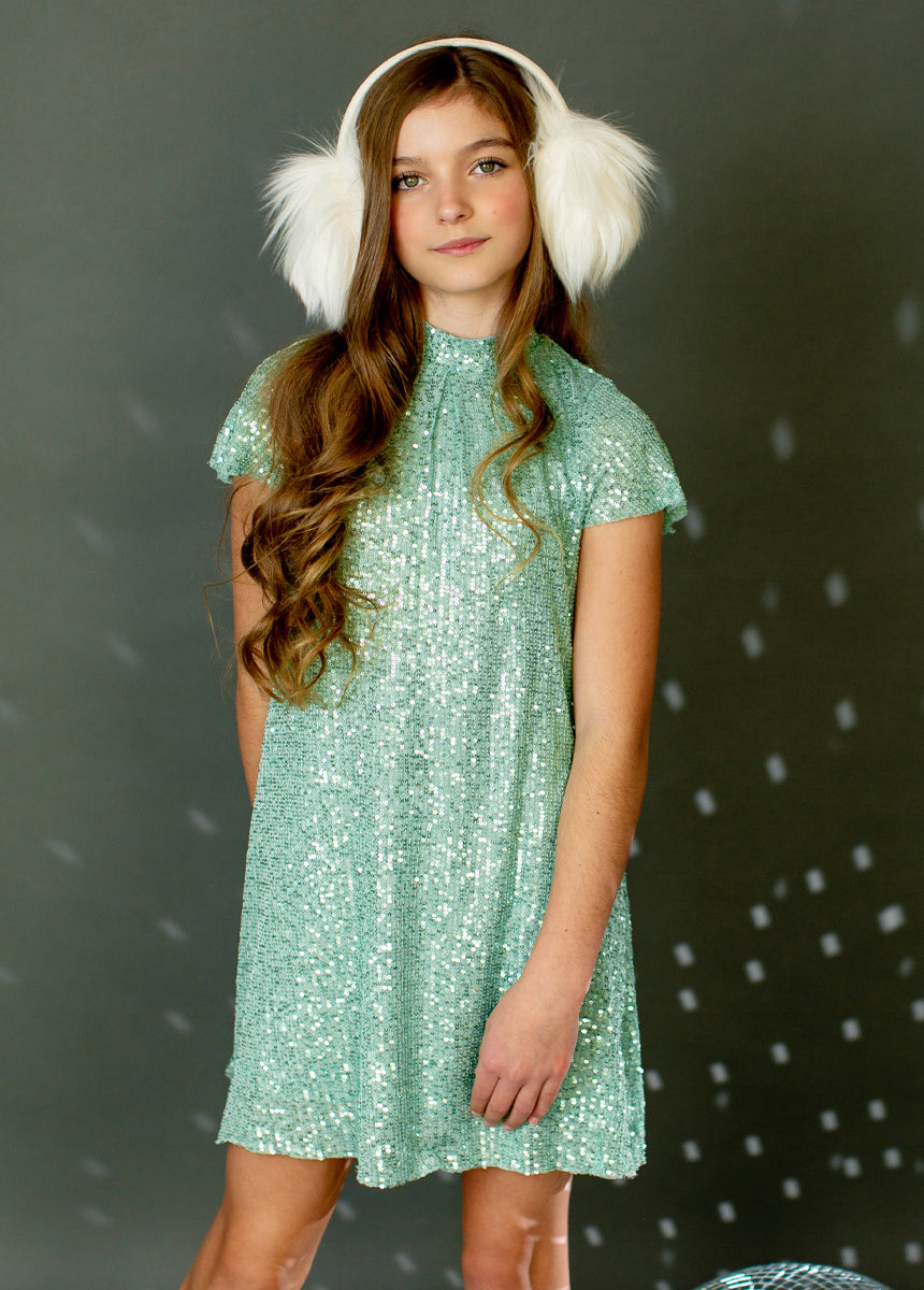 Image of Chele Dress in Seaglass