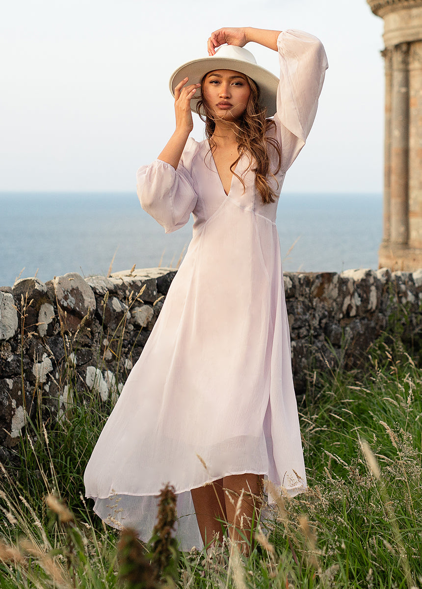 Image of Crystal Dress in Lilac