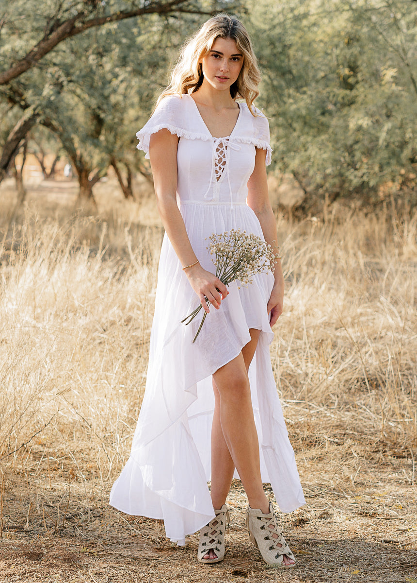 Image of Irina Maxi Dress in White