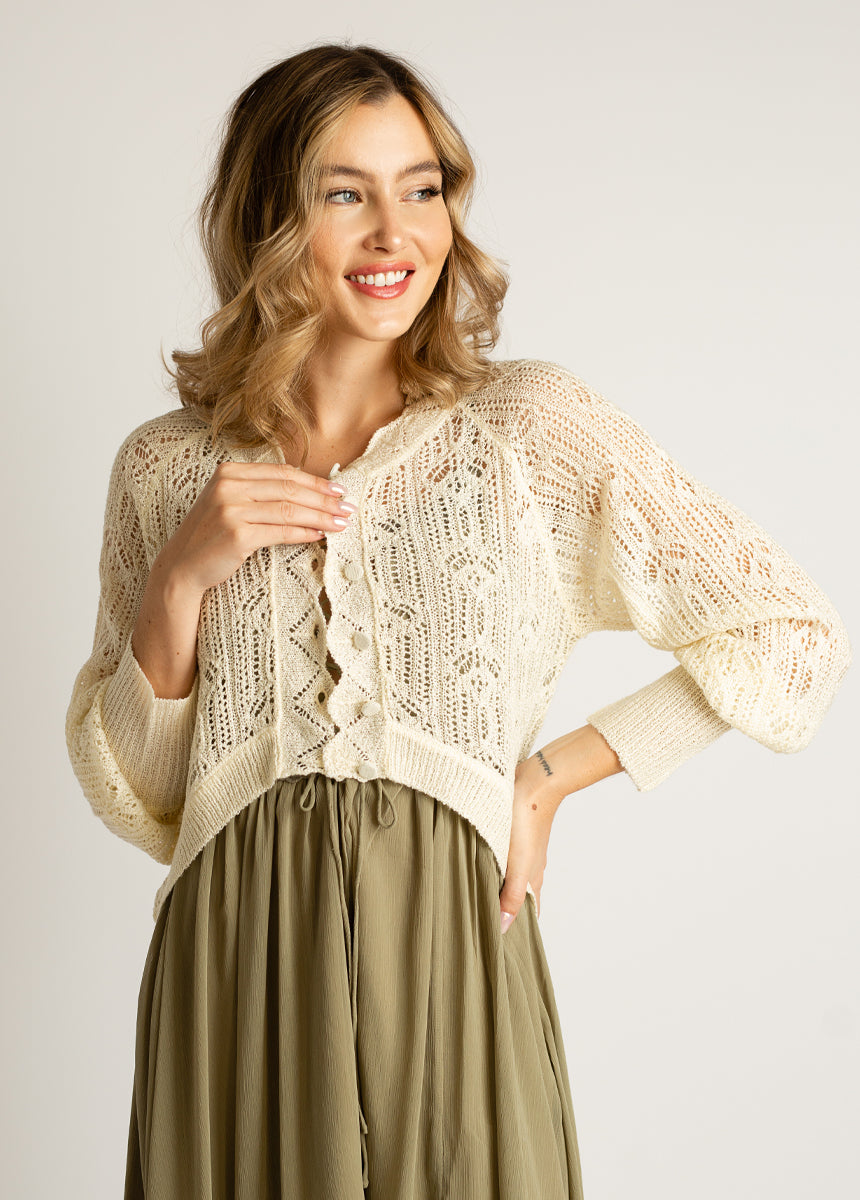Image of Jelana Sweater in Cream