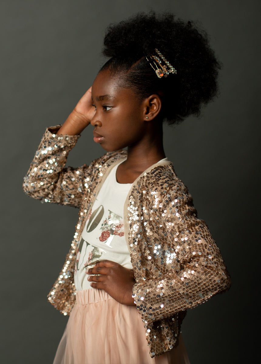 Image of Livvy Jacket in Gold