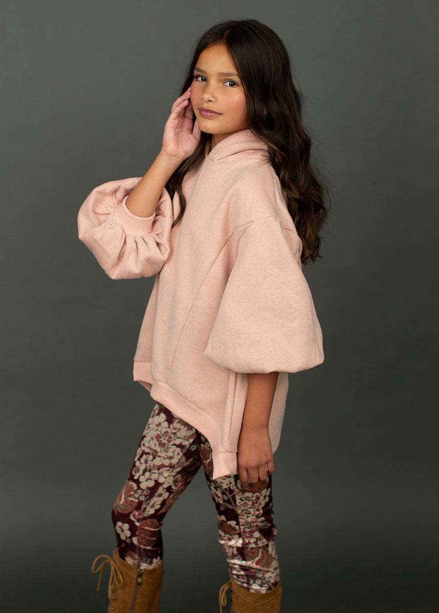 Image of Maty Hoodie in Heather Blush