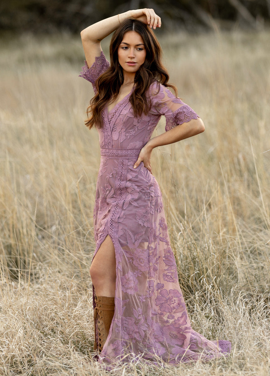 Image of May Dress in Dusty Orchid