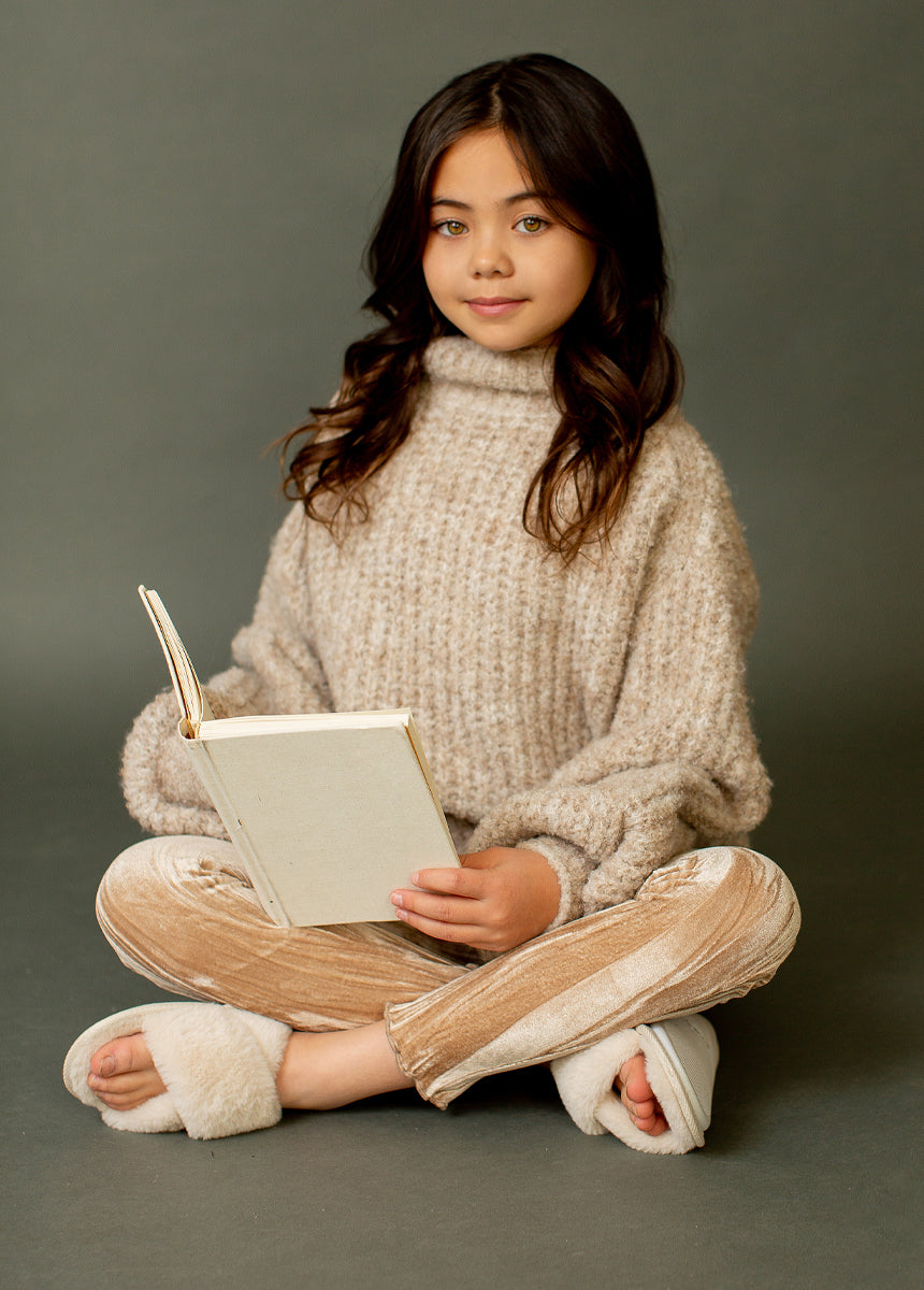 Image of Mackenzie Sweater in Heather Oat