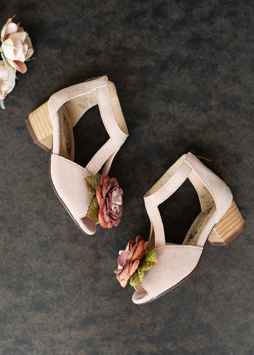 Image of Orelia Heel in Metallic Pink