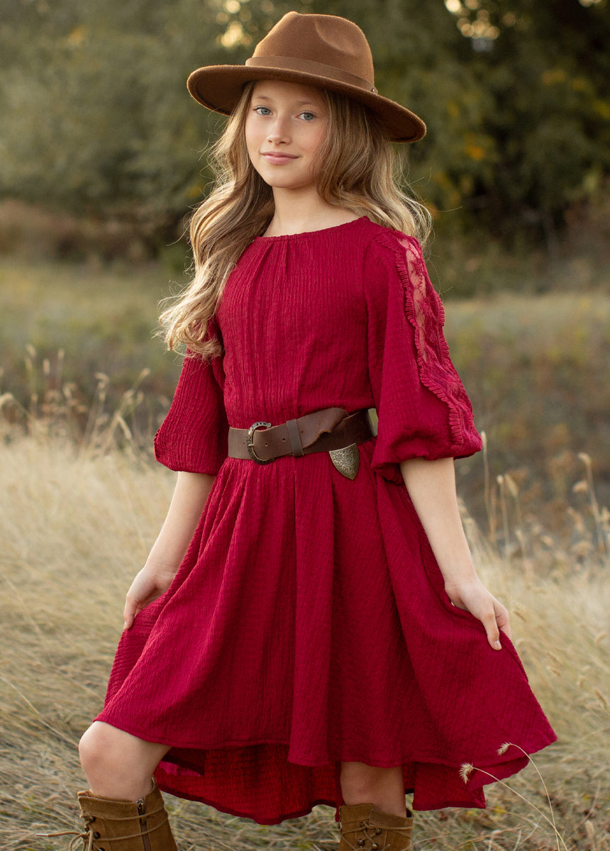 Image of Sariyah Dress in Rosebud