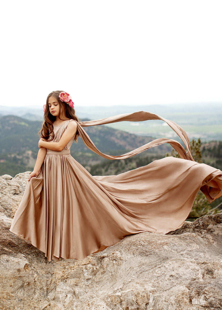 Image of Junie Impact Dress in Stone