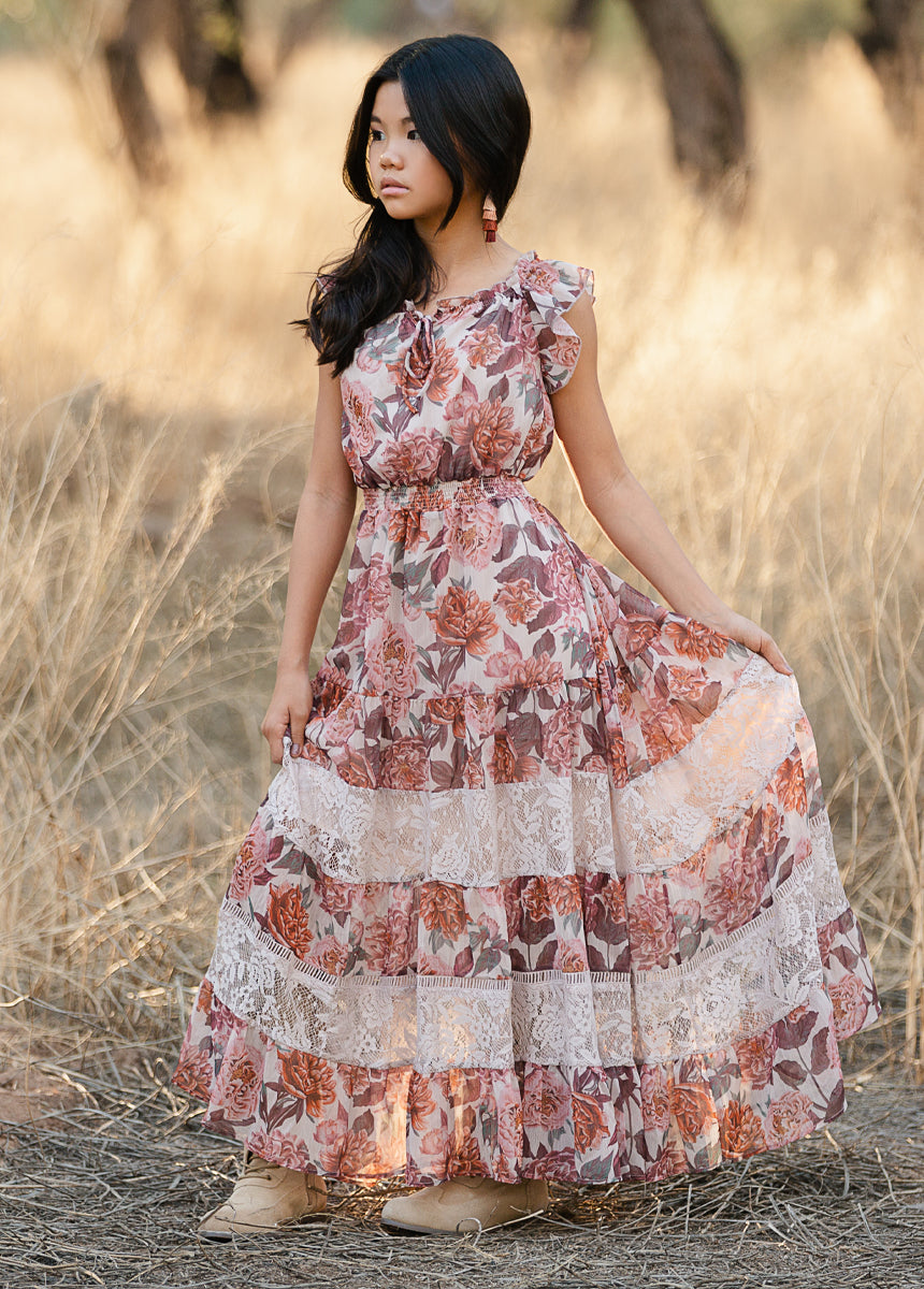 Image of Shira Dress in Blush Floral