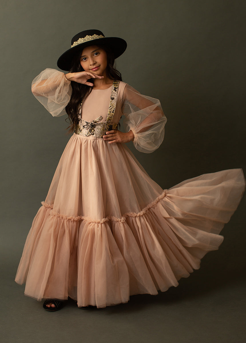 Image of Tianna Dress in Blush