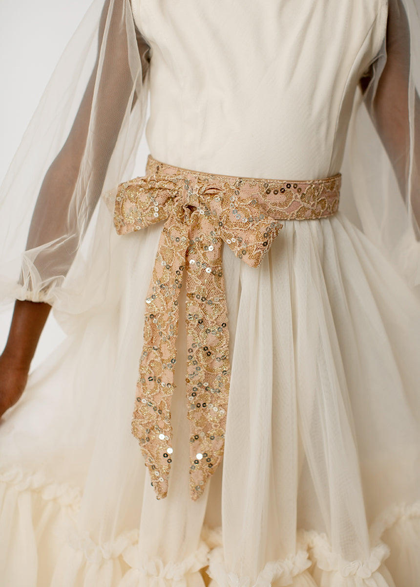 Image of Clea Belt in Blush