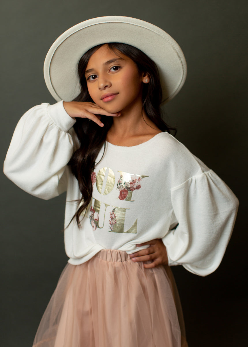 Image of Juana Sweatshirt in Ivory