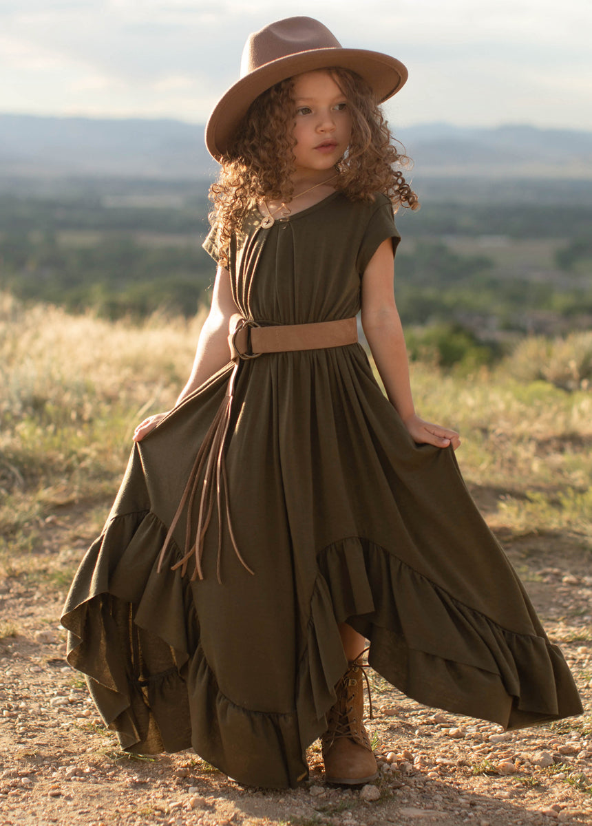 Image of Braelyn Dress in Olive