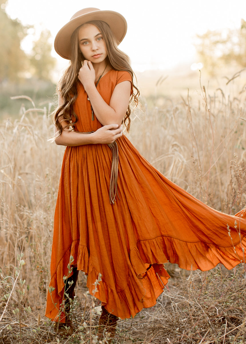 Image of Briley Dress in Spice