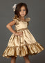 Rory Dress in Gold