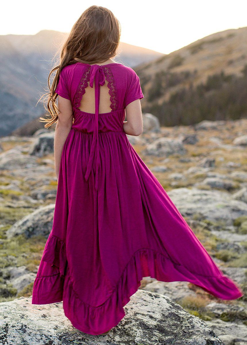 Image of Braelyn Dress in Berry
