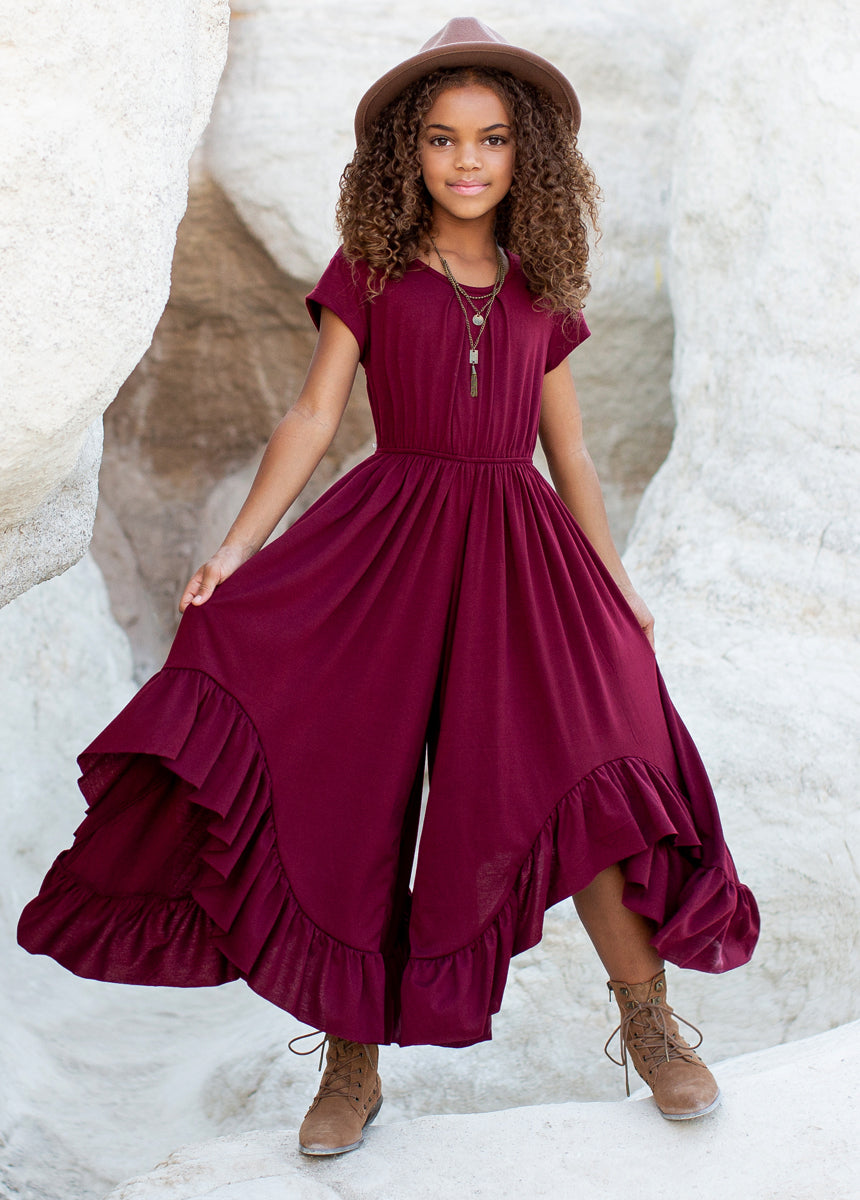 Image of Canyon Jumpsuit in Ruby