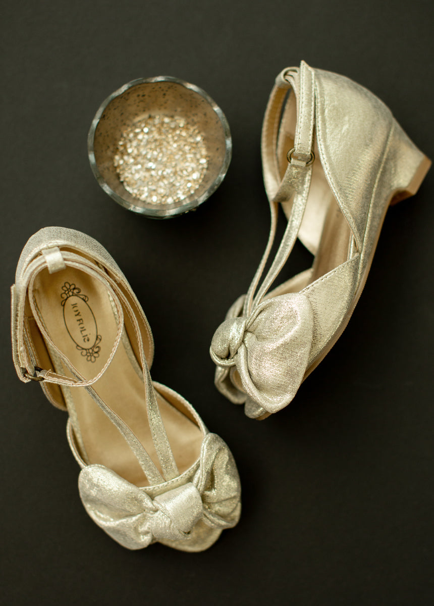 Image of Lucia Heel in Gold