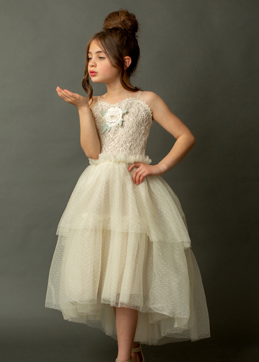 Image of Aryana Dress in Cream