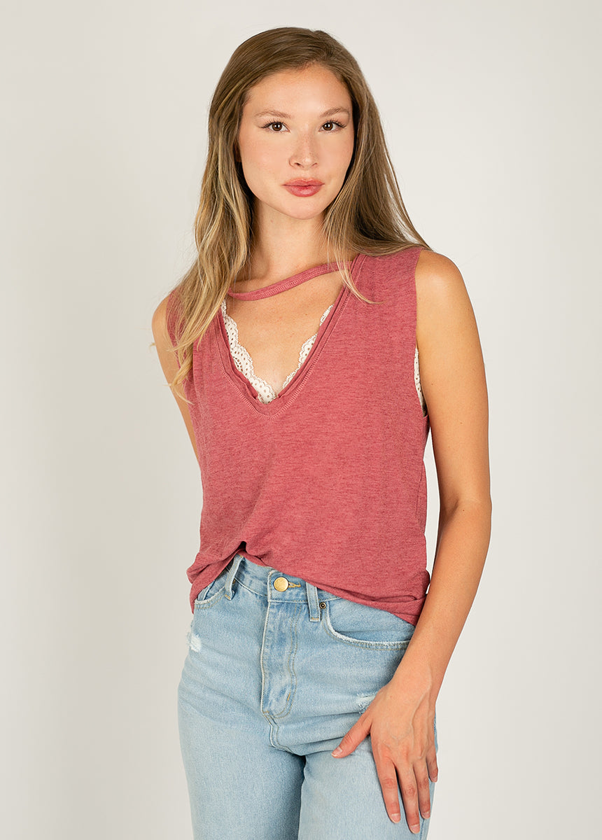 Image of Fenna Top in Raspberry