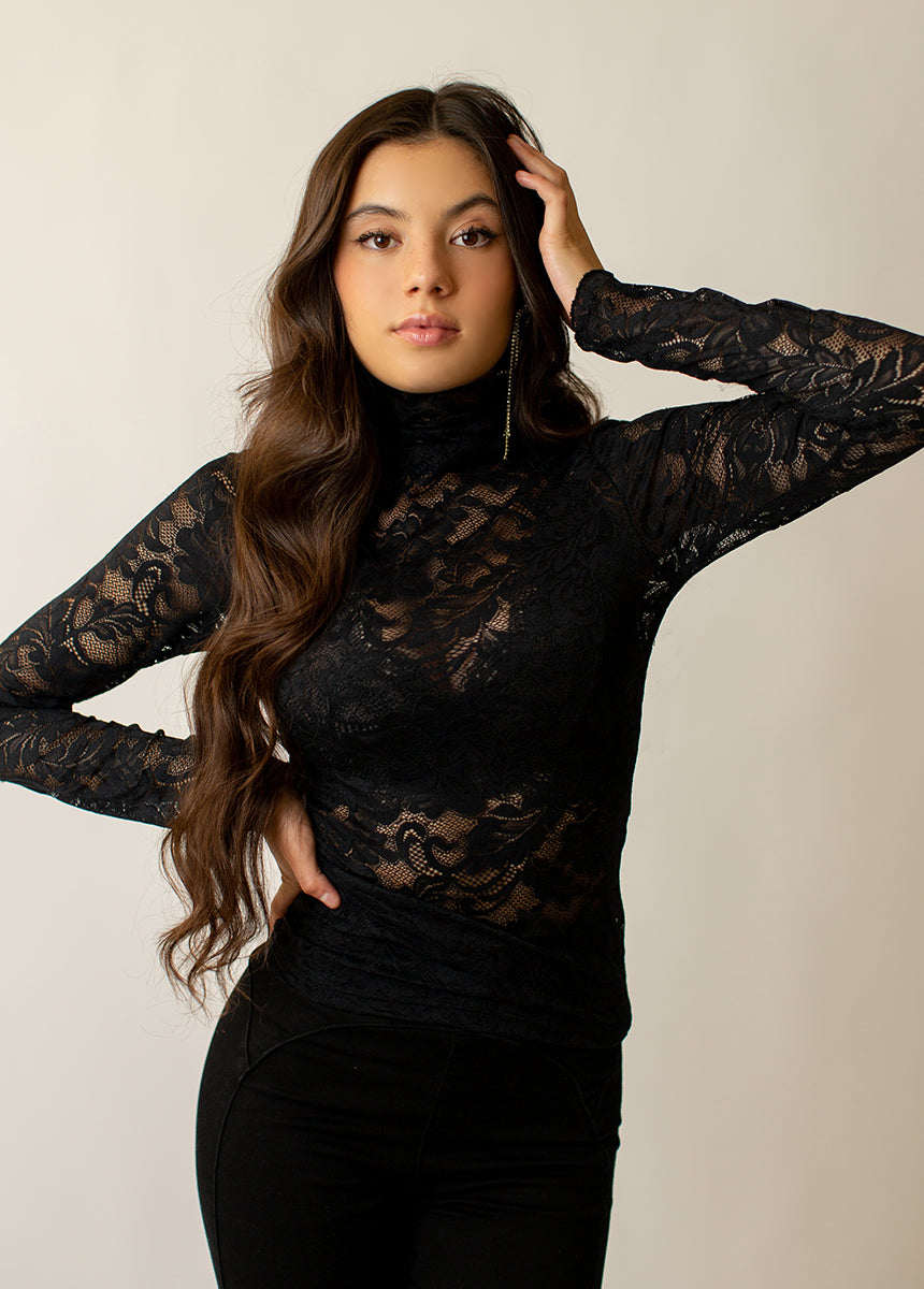 Image of Iris Top in Black