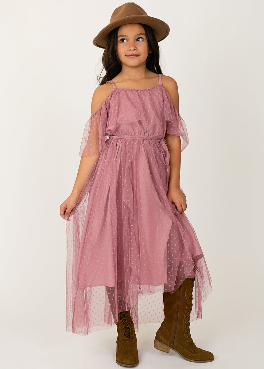Image of Lauryl Dress in Dusty Lilac