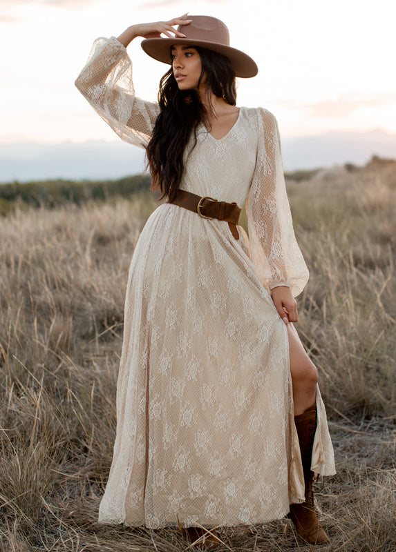 Haley Dress in Sand